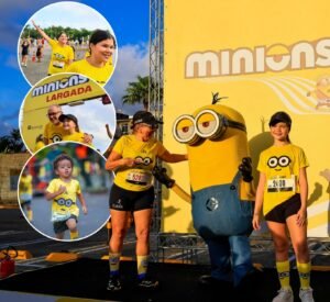 Parque Harmonia é tomado pelo amarelo e reúne público diverso na Minions Run em Porto Alegre